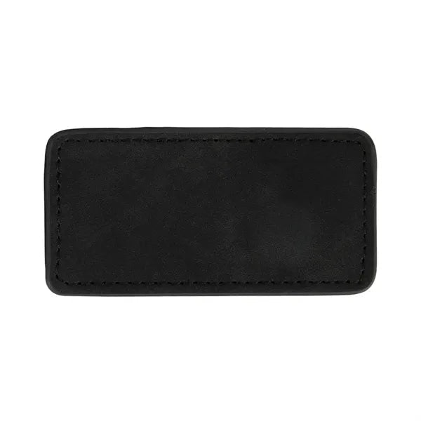 Leatherette Patch With Hook Backing