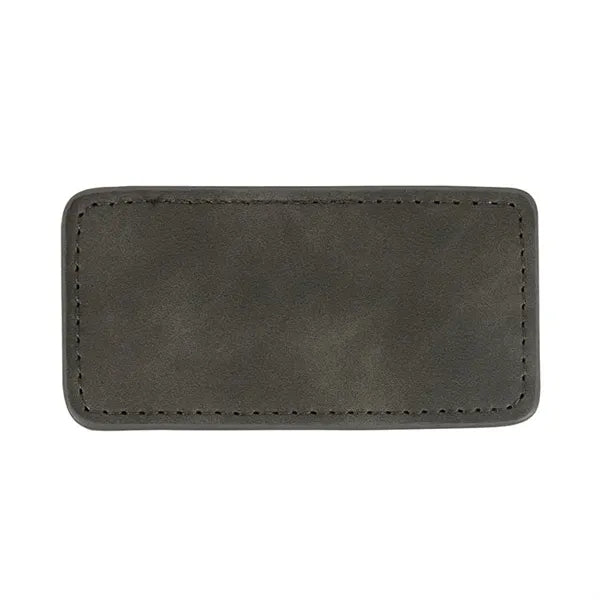 Leatherette Patch With Hook Backing