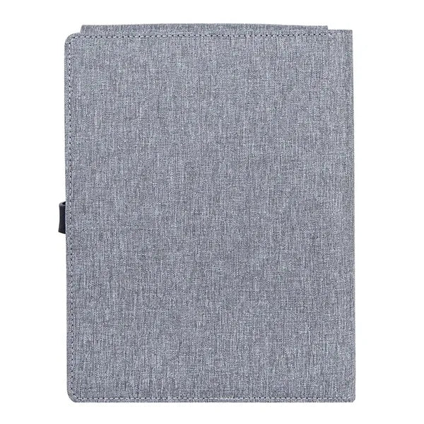 Binghamton RPET Padfolio w/ Wireless Phone Charger