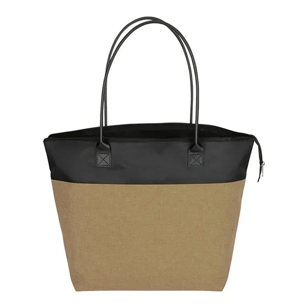 Abigail Two-Tone Tote Bag