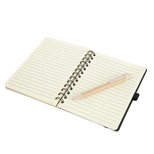 Venture Junior Wheatstraw Notebook & Pen