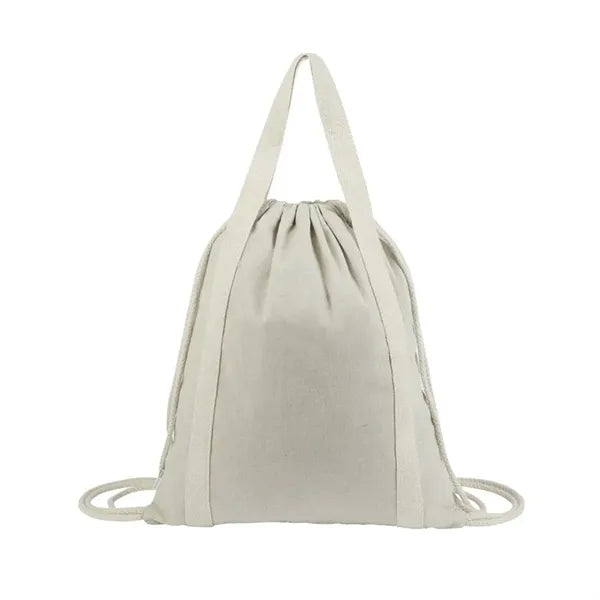 Renew II 9 oz. Recycled Cotton Drawstring Bag