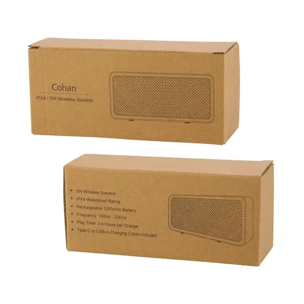 Cohan IPX4 / 5W Wireless Retro Speaker