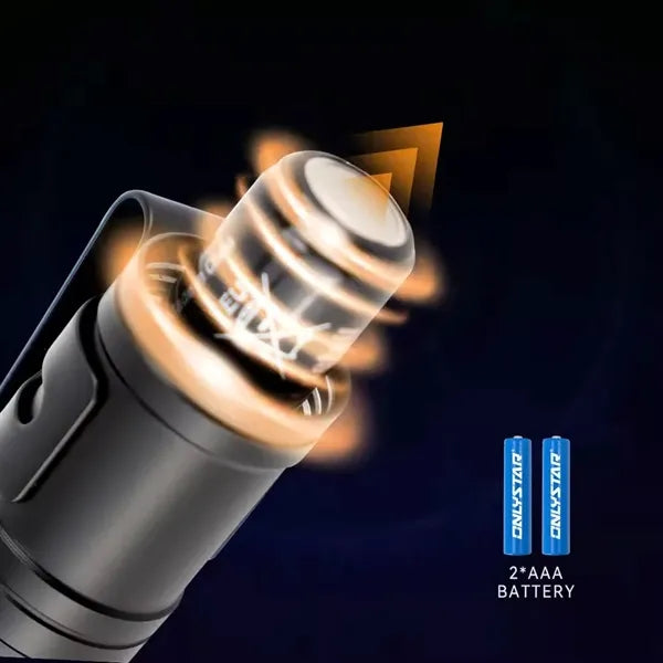 Aluminum Pocket Pen Flashlight with Clip