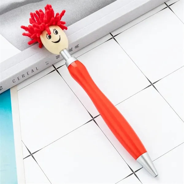 Doll Head Ballpoint Pen