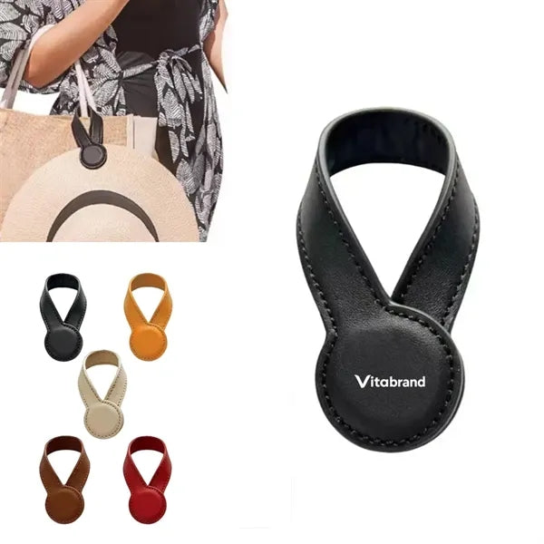 Magnetic Leather Hat Clip Holder For Travel Bags