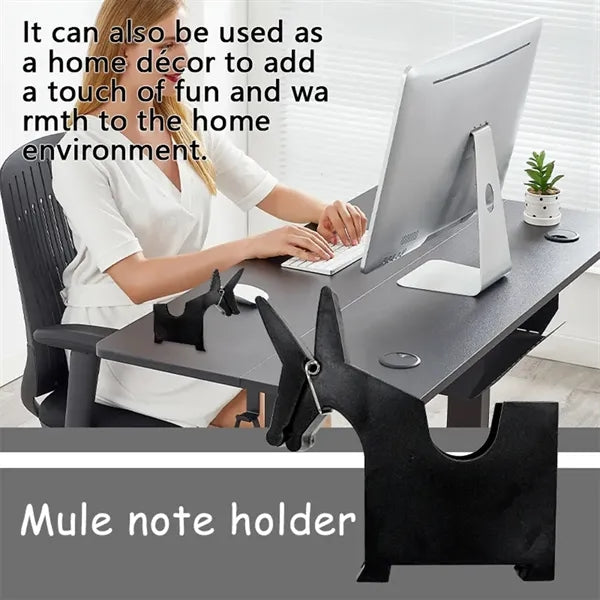 Cute Donkey Memo Holder Desk Accessories