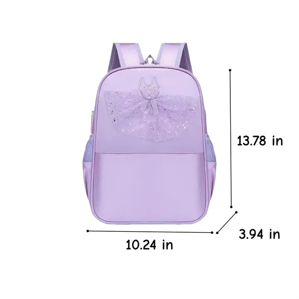 Kids Ballet Backpack Dance School Bag Free Shipping