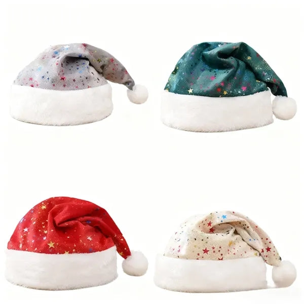 Nice Plush Christmas Santa Hats