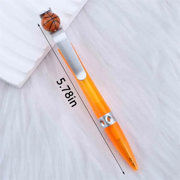 Rotatable Basketball Ballpoint Pens
