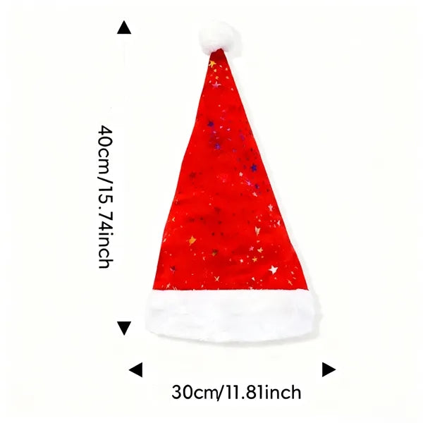 Nice Plush Christmas Santa Hats