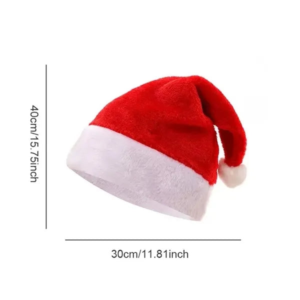 Nice Plush Christmas Santa Hats