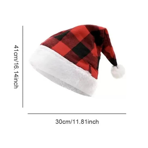 Nice Plush Christmas Santa Hats