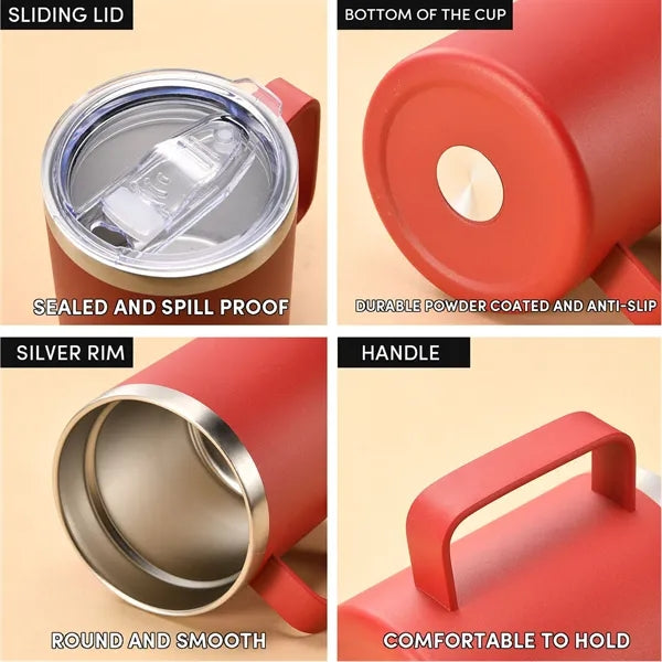 14Oz 18/8 food-grade stainless steel Coffee Mug