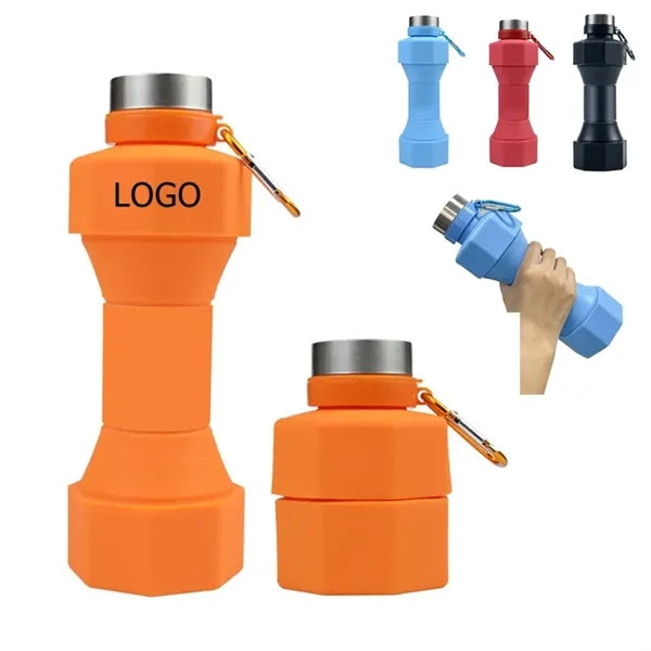 22OZ Silicone Dumbbell Water Bottle