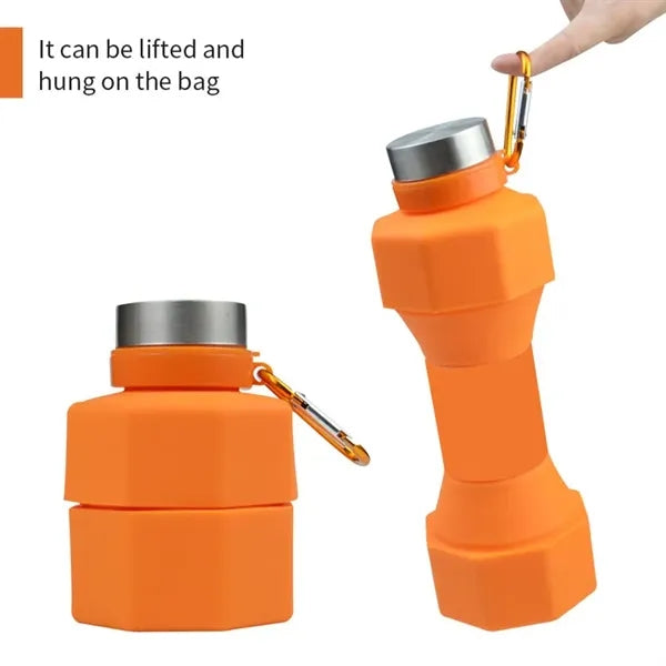 22OZ Silicone Dumbbell Water Bottle