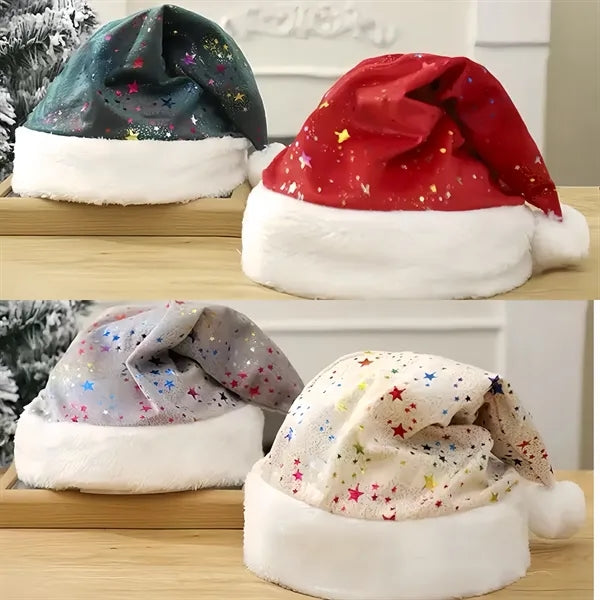 Nice Plush Christmas Santa Hats