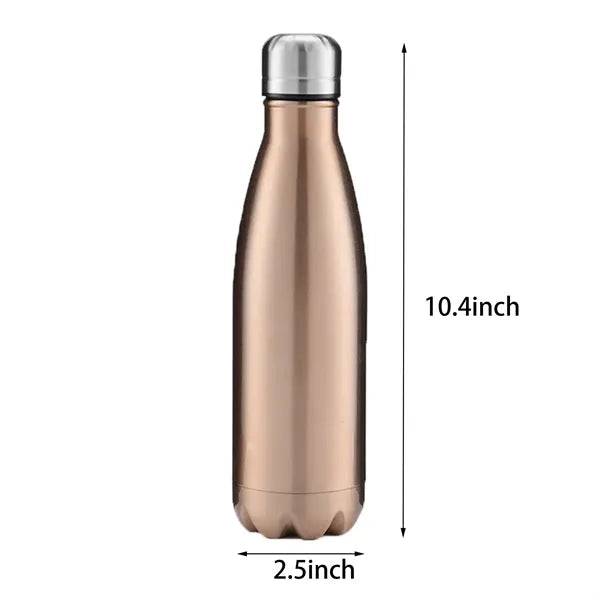 Stainless Steel Cola-Shape Vacuum Bottle