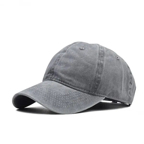 Distressed baseball cap