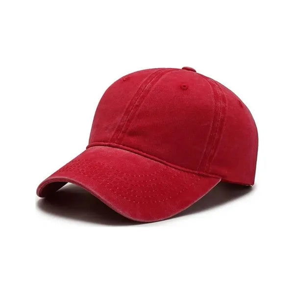 Distressed baseball cap