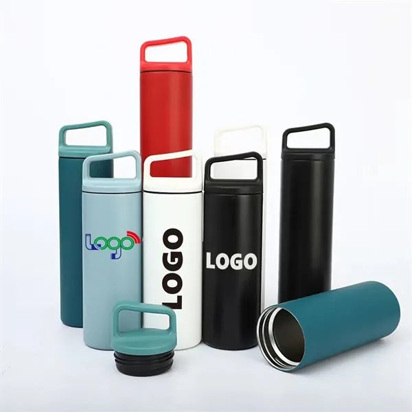 16oz 20oz Insulated Bottle with Handle for Sports Outdoor