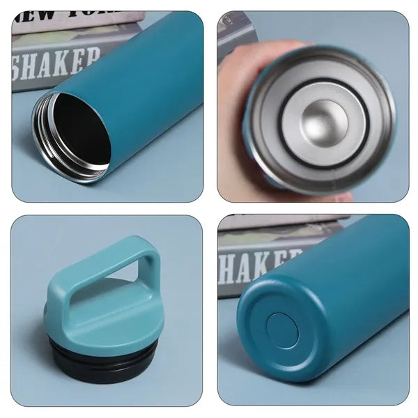 16oz 20oz Insulated Bottle with Handle for Sports Outdoor