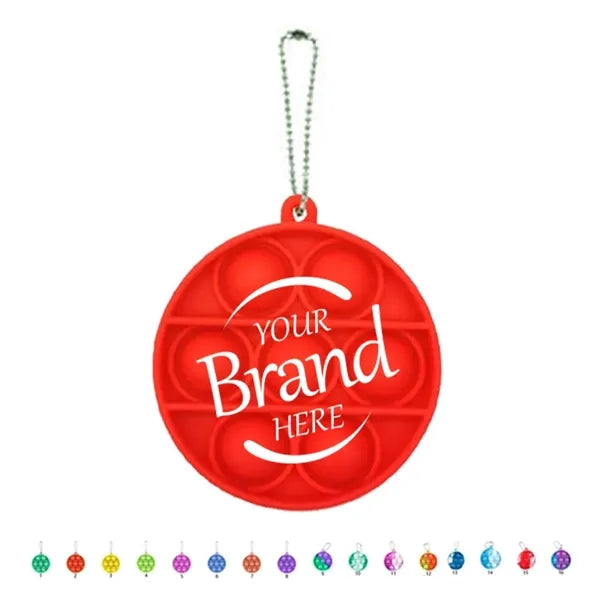 Round Keychain Reliever Toy