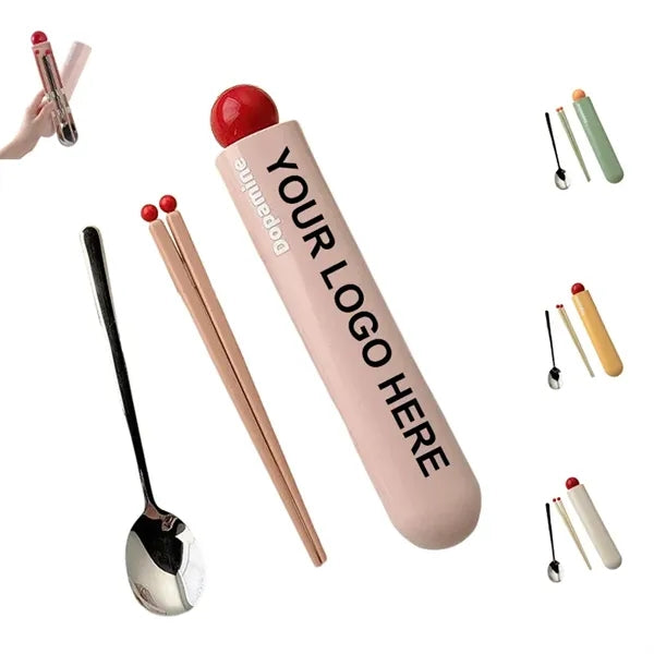 Portable Cutlery Set With Case
