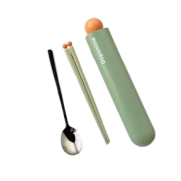 Portable Cutlery Set With Case