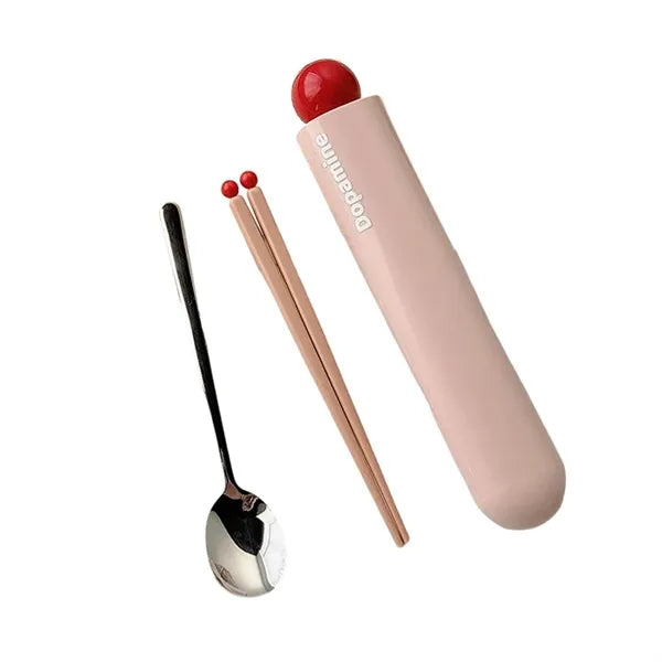 Portable Cutlery Set With Case