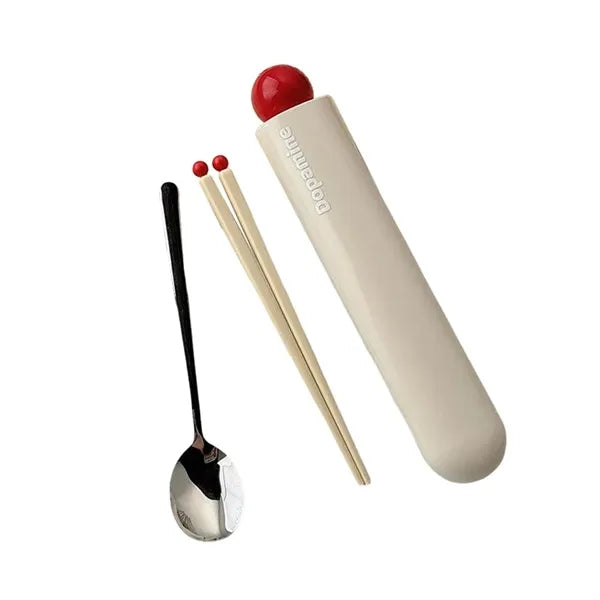 Portable Cutlery Set With Case