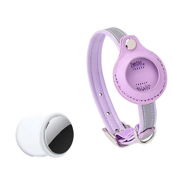Night Safe Reflective Pet Cat Tracking Collar Set