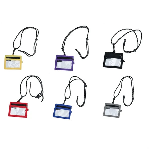 Neck Wallet Badge Holder