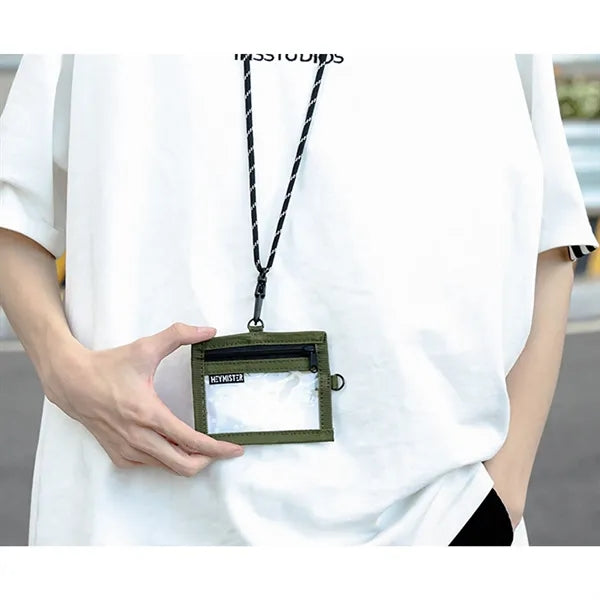 Neck Wallet Badge Holder