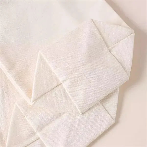 Simple Canvas Water Bottle Carrier Bag
