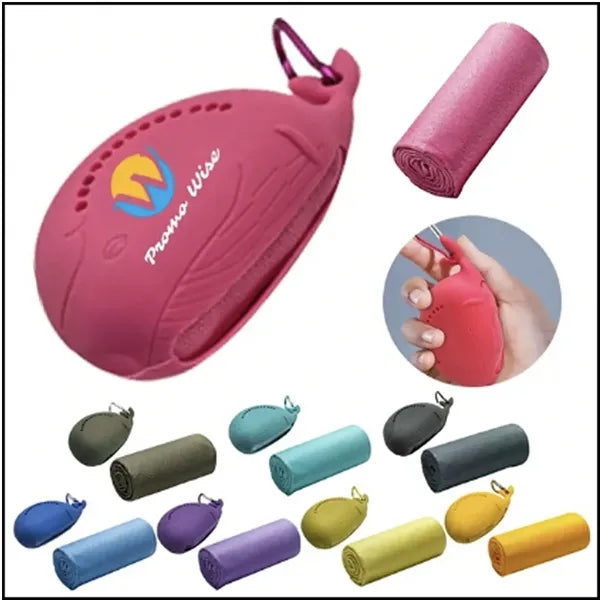 Breathable Sweat Absorbent Towels With Silicone Sleeves