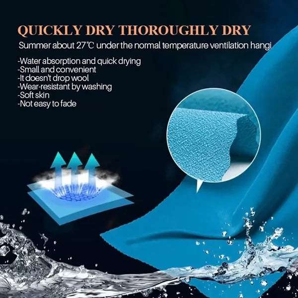 Breathable Sweat Absorbent Towels With Silicone Sleeves