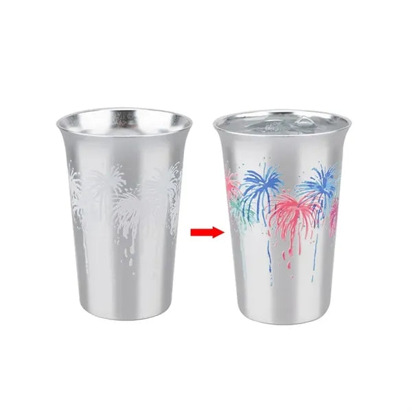 Color-Changing Aluminum Beer Cup