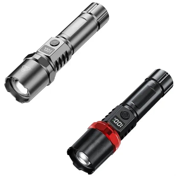 3 Lighting Modes Outdoor Rechargeable LED Flashlight