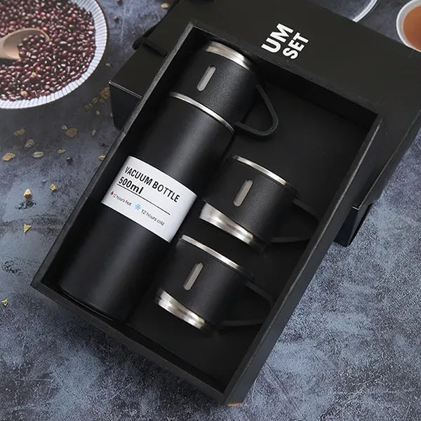 Premium Stainless Steel Mug Gift Set