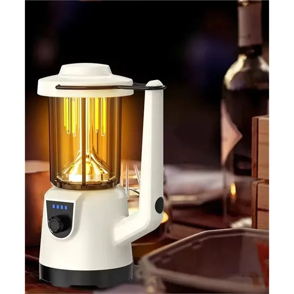 2-in-1 Handheld Flashlight with Lantern and Spotlight Modes