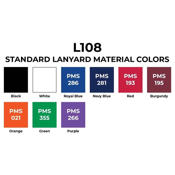 3/8" Euro Soft Lanyard