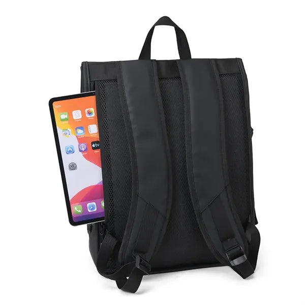 Stylish School Daypack Rolltop Waterproof Backpack