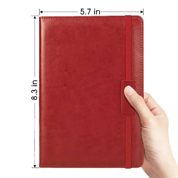 A5 Custom Leather Lined Journal Notebook