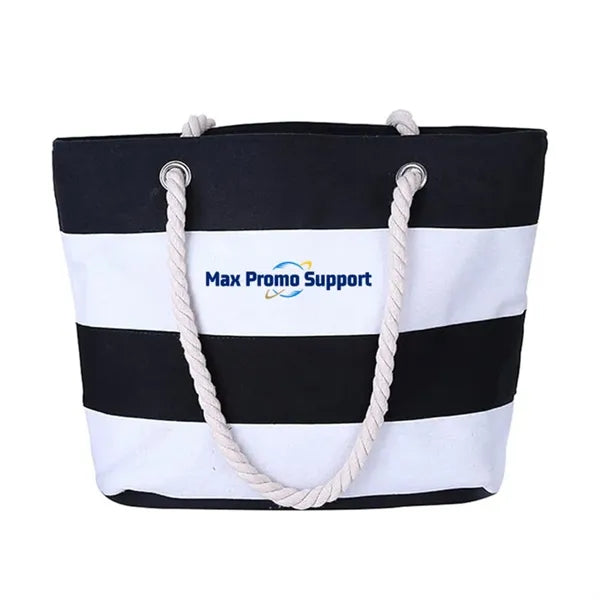 Cruising Tote Bag With Rope Handles