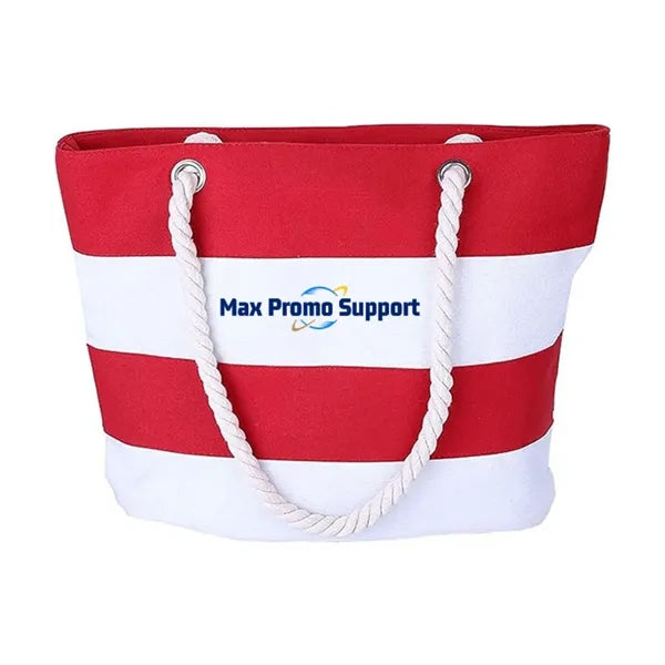 Cruising Tote Bag With Rope Handles