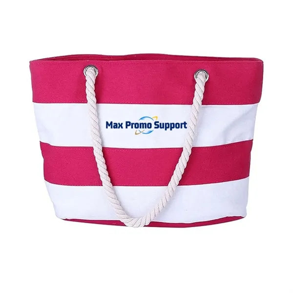 Cruising Tote Bag With Rope Handles