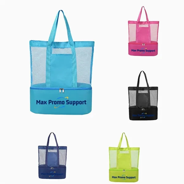 Double-Layer Insulated Cooler Bag
