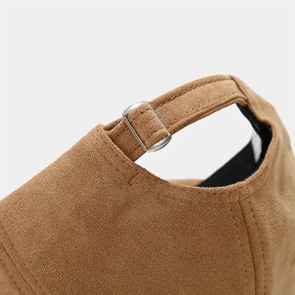 Spring and Autumn Vintage Versatile Suede Duck Tongue Hat