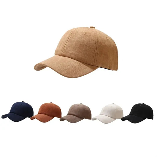 Spring and Autumn Vintage Versatile Suede Duck Tongue Hat